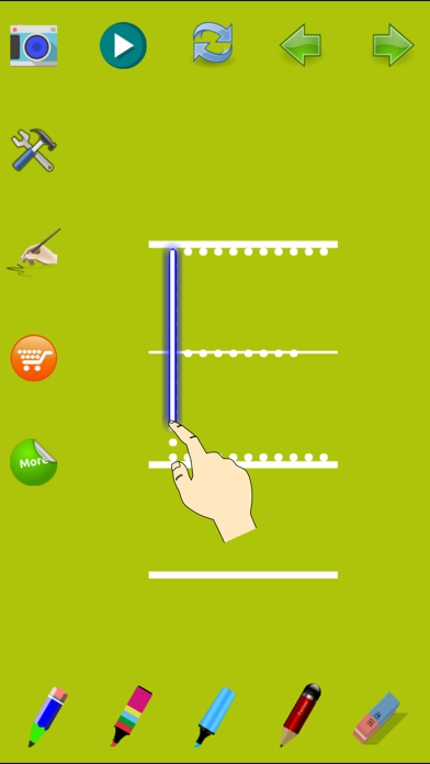 Trace Letter Level 11, Upperca iPhone screenshot
