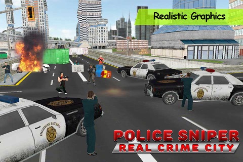 Police Sniper Real Crime City screenshot 3