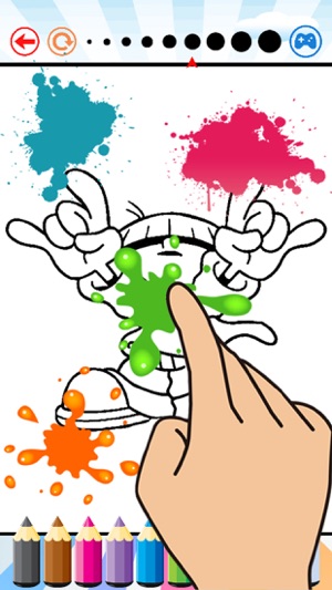 Coloring Book For Education Game Kids Next Door Edition