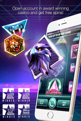 Neon Staxx at Leo Vegas - King of Mobile Casino screenshot 3