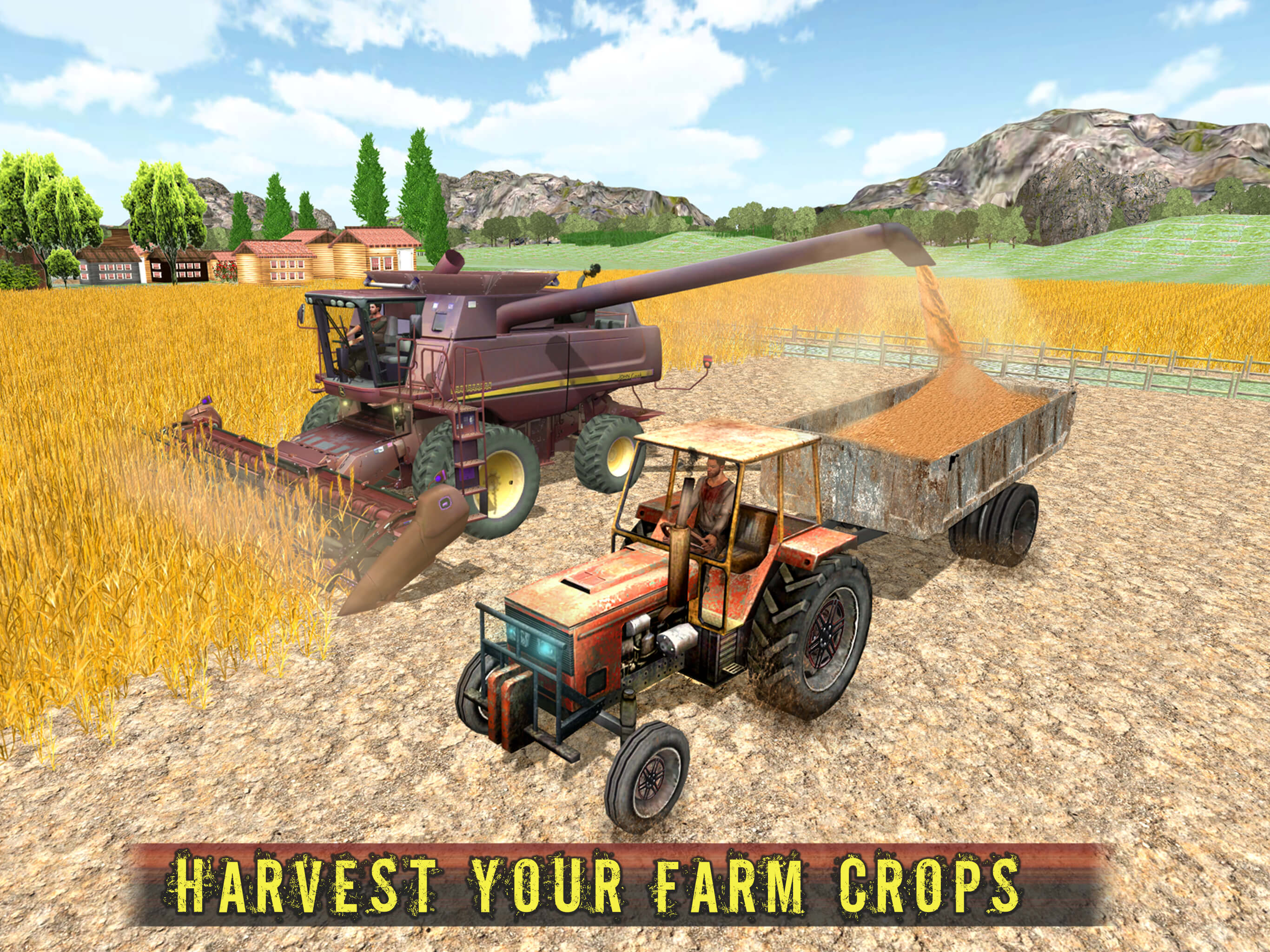 Real Farming Tractor Simulator 2016 Pro : Farm Life screenshot 6