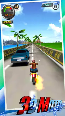 Game screenshot AE 3D Motor: Moto Bike Racing,Road Rage to Car Run apk