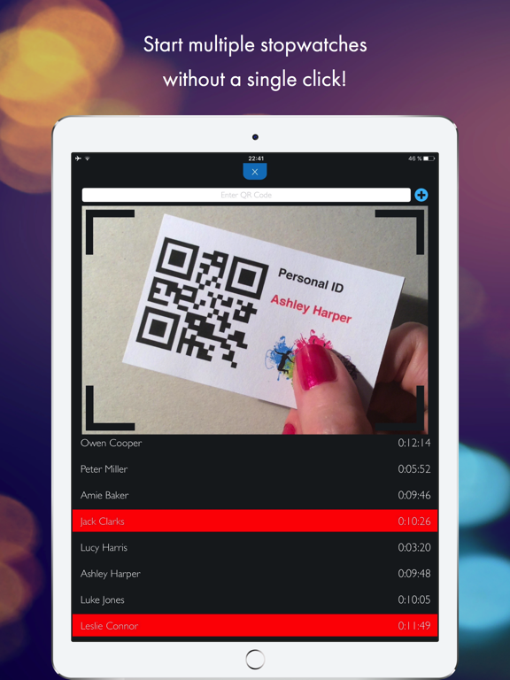 Screenshot #4 pour QR Stopwatch