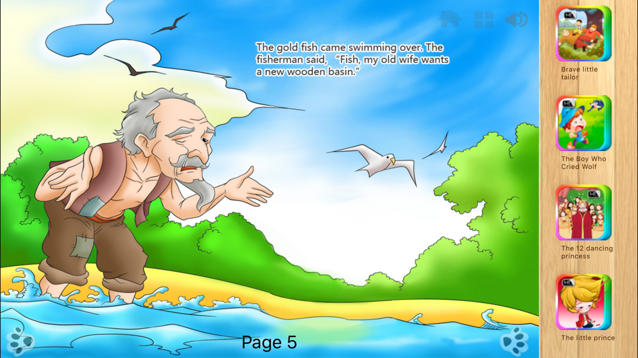 The Fisherman and the Goldfish - iBigtoy screenshot 5