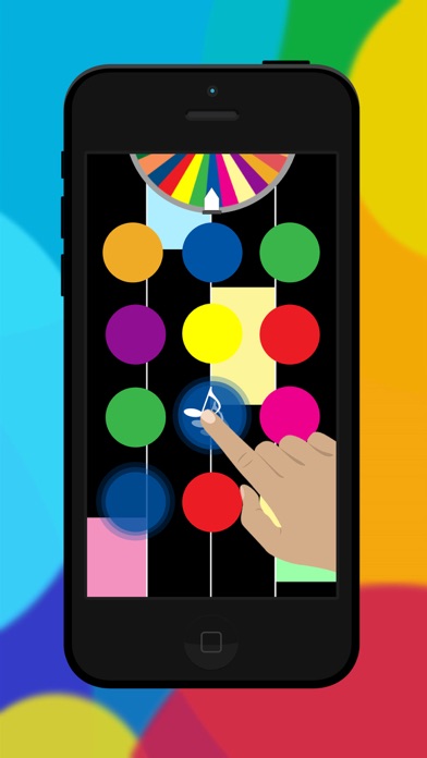 Screenshot #2 pour Color Tiles Piano - Don't Tap Other Color Tile 2