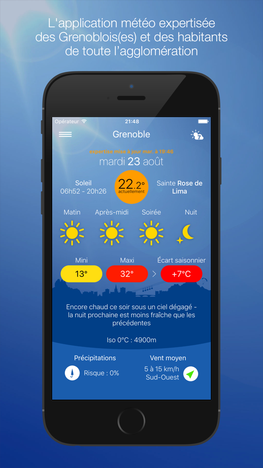 Météo Grenoble - 3.3 - (iOS)