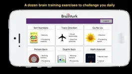 Game screenshot Brainturk Brain Training games to peak performance apk