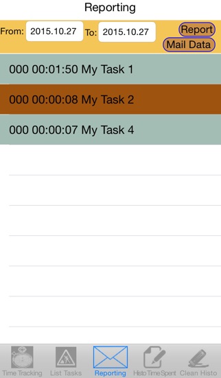 Screenshot #3 pour Time Spent Tracking
