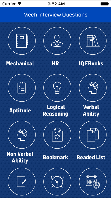 Screenshot #1 pour Mechanical Engineering Interview Questions