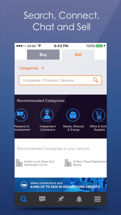 How to cancel & delete BusinessVibes - B2B Market Place from iphone & ipad 1