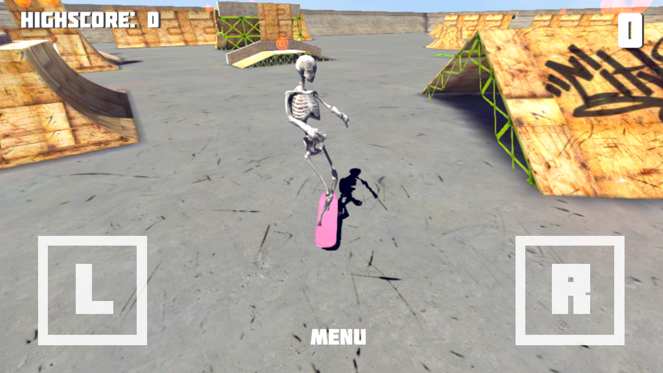 Skeleton Skate - Free Skateboard Game