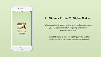Screenshot #1 pour PicVideo- photo to video maker