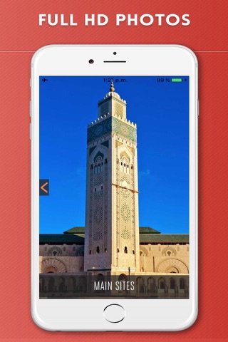 Casablanca Travel Guide and Offline City Map screenshot 2