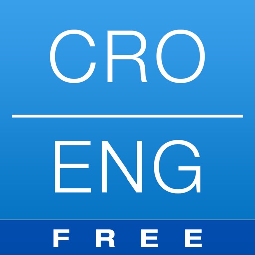 Free Croatian English Dictionary and Translator (Hrvatsko - engleski rječnik) icon