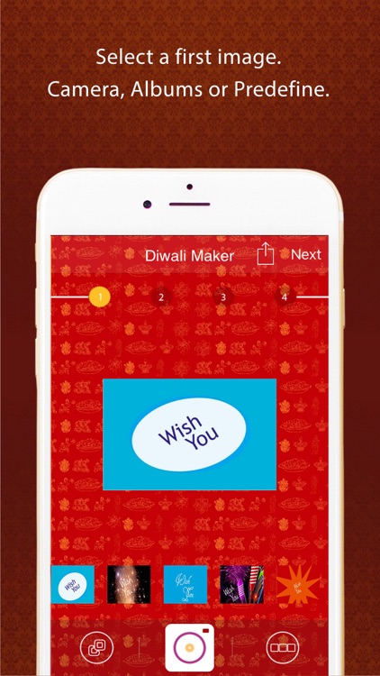 Diwali Greetings Cards - Tap To Open Image Maker