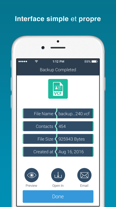 Screenshot #1 pour Phonebook Keeper - Backup and Merge duplicate contacts -دمج الأسماء المتكررة وحفظ نسخة إحتياطية لجهات الإتصال