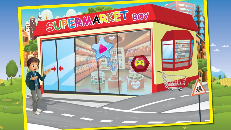 Supermarket boy food shopping - A crazy market cleanup & grocery shop game - 1.0.2 - (iOS)