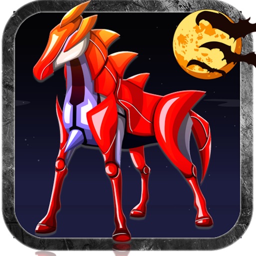 Unicorn Dash - Mythical Beast in Halloween City Icon