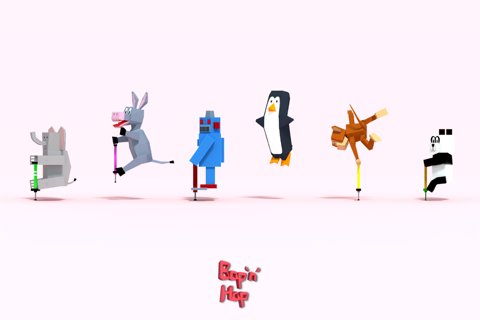 Bop 'n' Hop - Endless Arcade Pogo Hopper screenshot 2