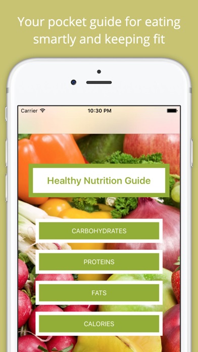 Screenshot #1 pour Healthy Nutrition Guide