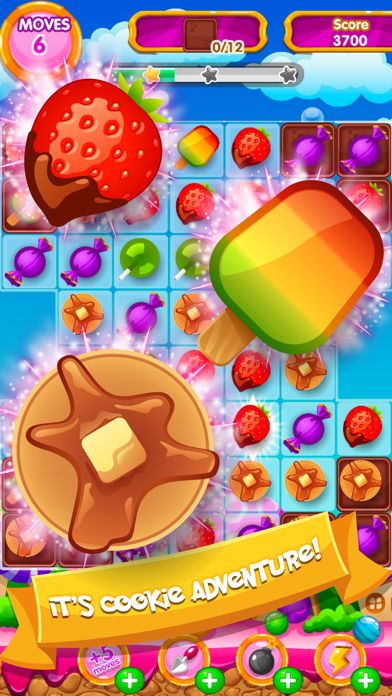 How to cancel & delete Bits of Sweets Cookie: Free Addictive Match 3 Mania from iphone & ipad 1