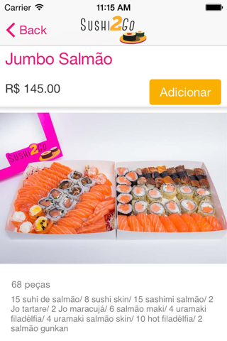 Sushi2Go screenshot 4