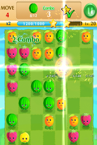 Fruit Splash Match Puzzle screenshot 4