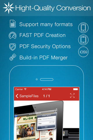 PDF Creator for iPhone screenshot 2