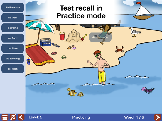Screenshot #5 pour German for Kids: a Learning Story Adventure Full
