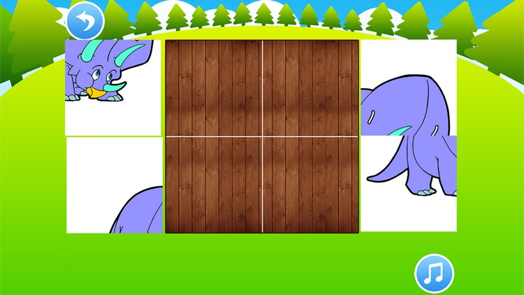 恐龙世界拼图 - 恐龙积木世界拼图游戏 screenshot-4