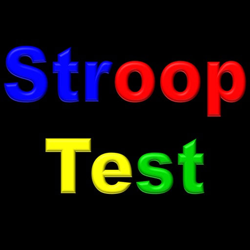 Stroop Test for Research and Teaching iOS App