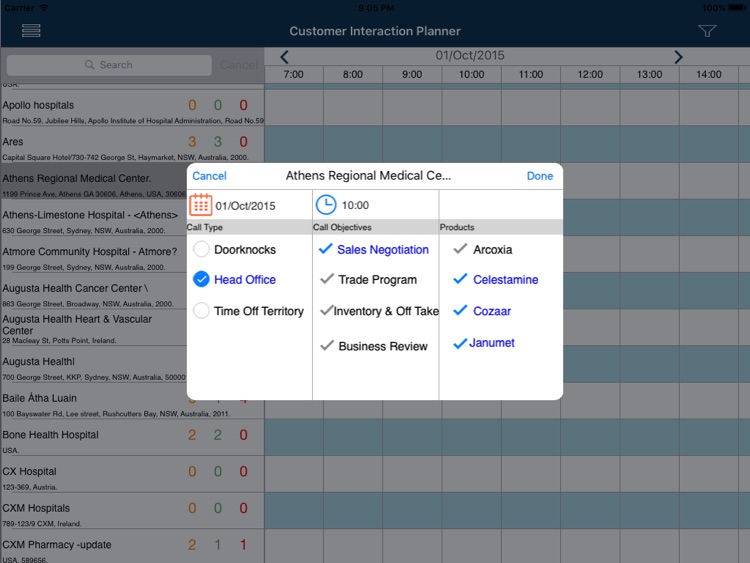 iCallPlanner