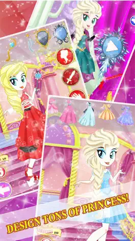 Game screenshot Princess Fairy Tale Dress Up Fashion Designer Pop Games Free for Girls hack