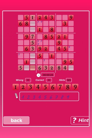 Sudoku FOR GIRLS - Pink Edition with 10.000 Levels screenshot 3