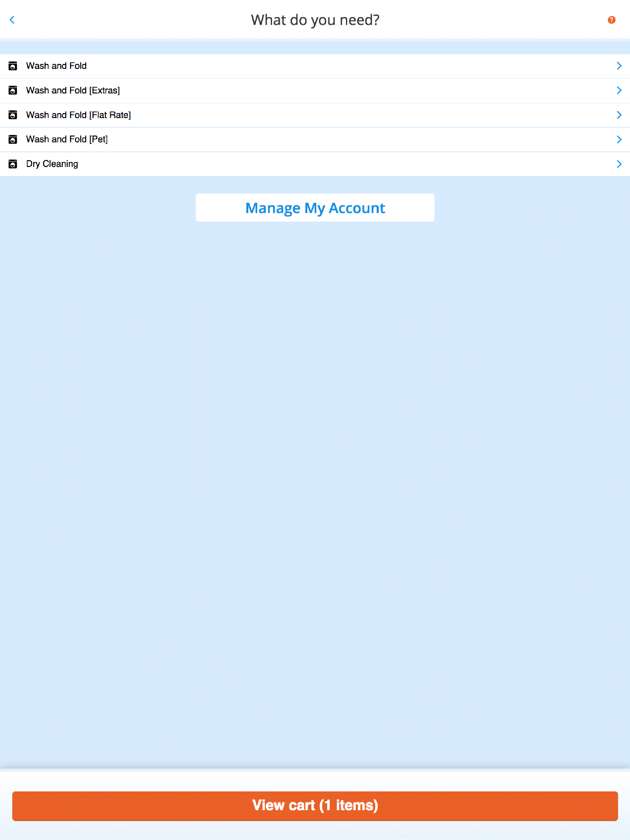 Direct Laundry screenshot 6