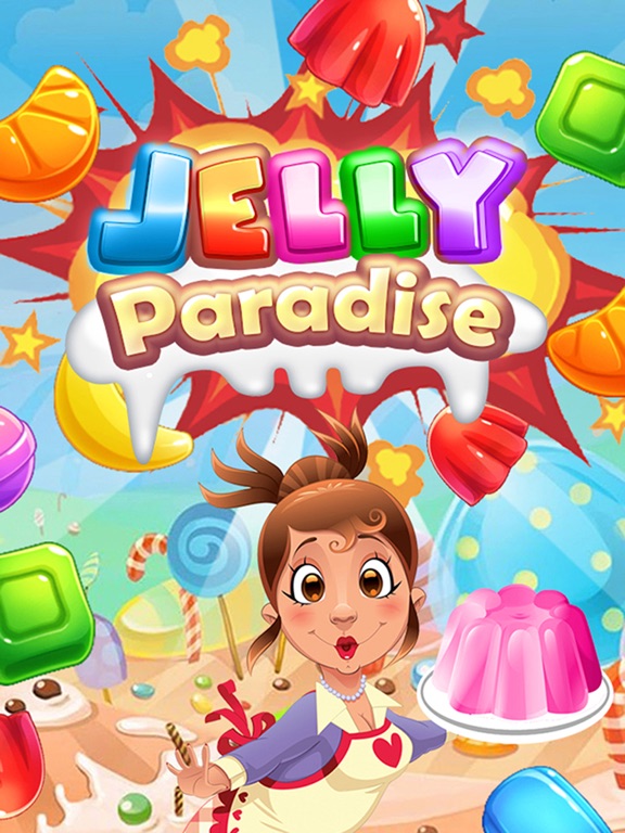 Screenshot #5 for Sweet Jelly Paradise: Match & Serve