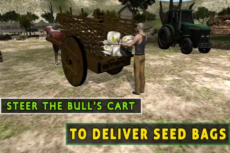 Bull Cart Farming Simulator – Bullock riding & racing simulation