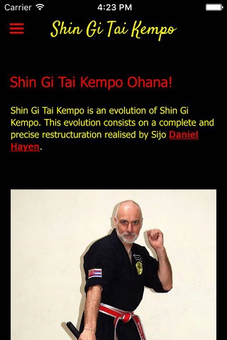 Shin Gi Tai Kempo - Belgian Kempo Organization screenshot 2