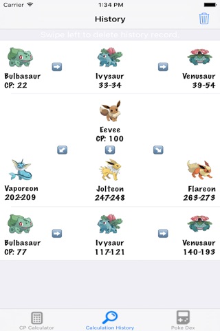 Evolution CP Calculator Paid screenshot 2