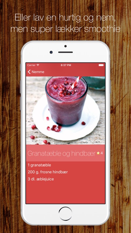 Smoothie Opskrifter - Sunde og lækre smoothies screenshot-4