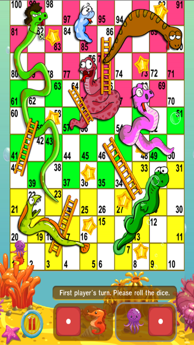 Screenshot #2 pour Snake et Ladder Heroes Aquarium de jeu gratuit