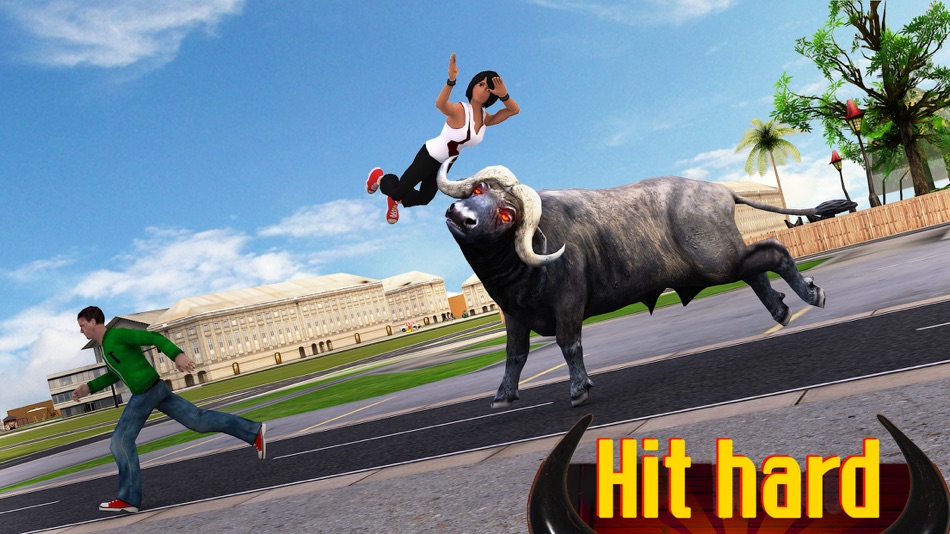 #1. Angry Buffalo Attack 3D (iOS) 由: Tap2Play, LLC (Ticker: TAPM)