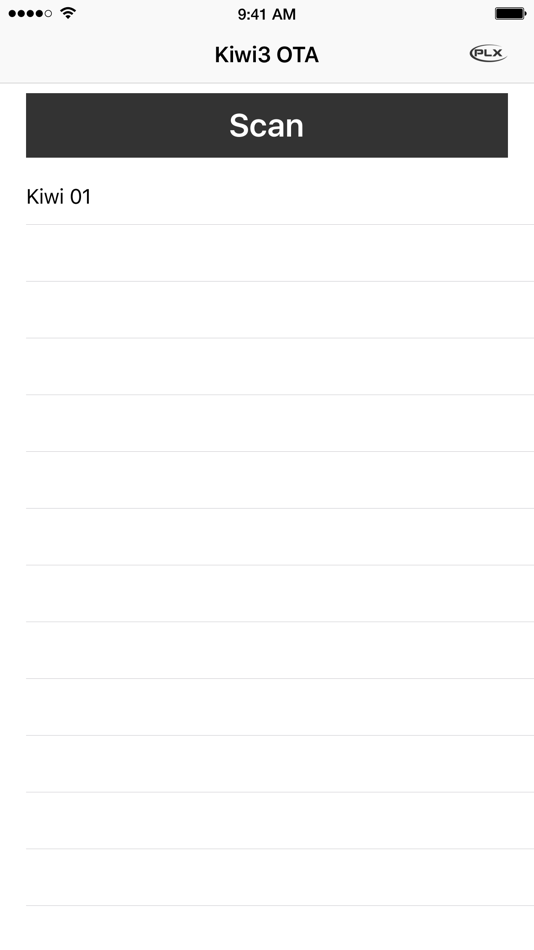 #2. Kiwi3 OTA (iOS) 由: PLX Devices, INC.