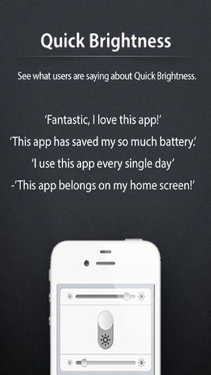 ‎Quick Brightness - Control the Power Screenshot