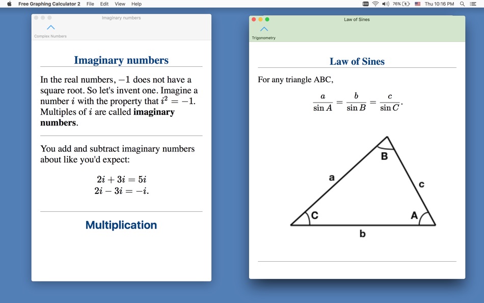 #3. EduCalc (macOS) 由: William Jockusch