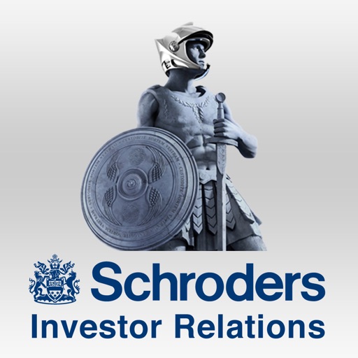 Schroders Investor Relations app for iPhone