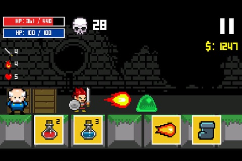 Brave One - RPG Runner screenshot 4