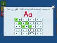 Bokstaver i rutenett ipad bilder 0