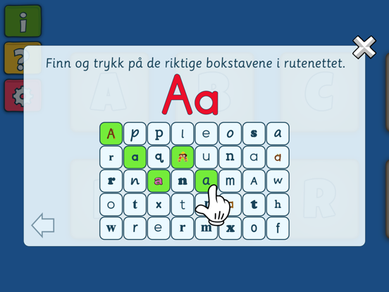 Screenshot #4 pour Bokstaver i rutenett