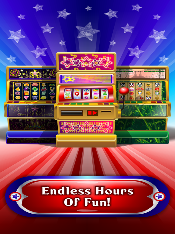 Red White and Blue Slots - Free Play Slot Machine iPad screenshot 4 - Games app